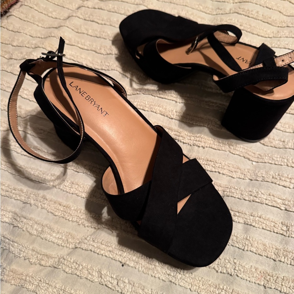 Lane Bryant Black Women's Sandals
